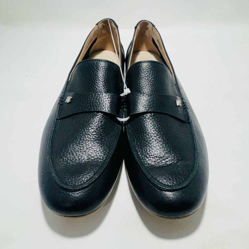 Paul Green Black Leather Penny Loafers Slip-On Shoes